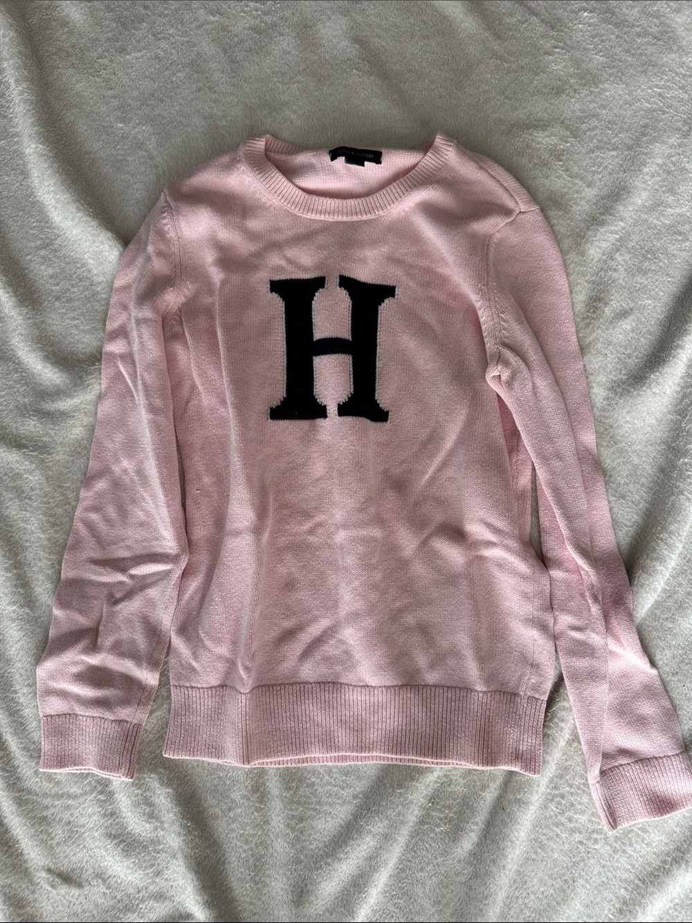 Tommy Hilfiger Light Pink Crewneck Sweater